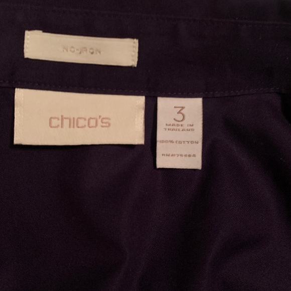 Chico’s No-Iron Blouse - Picture 2 of 3